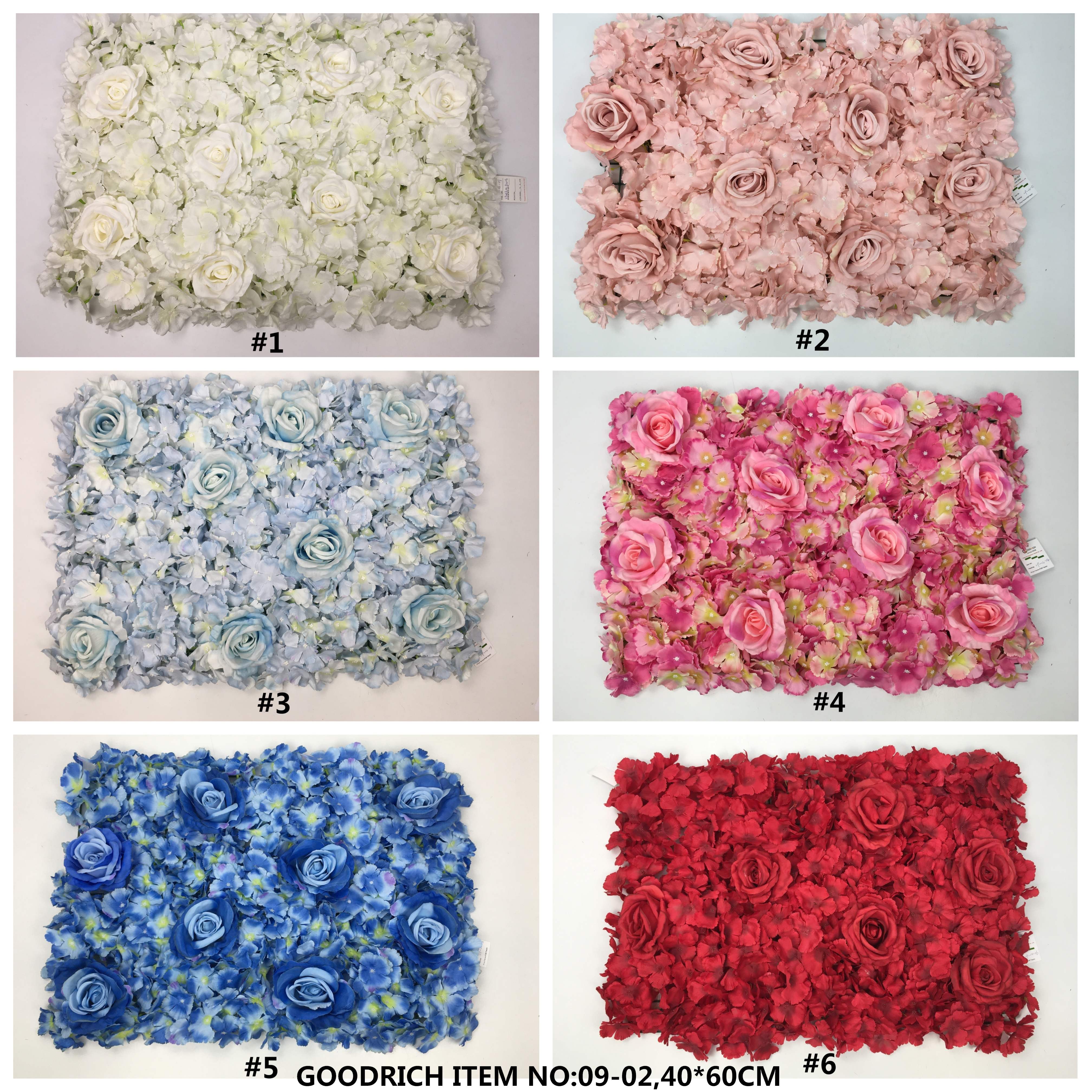 Wedding flower walls 09-02