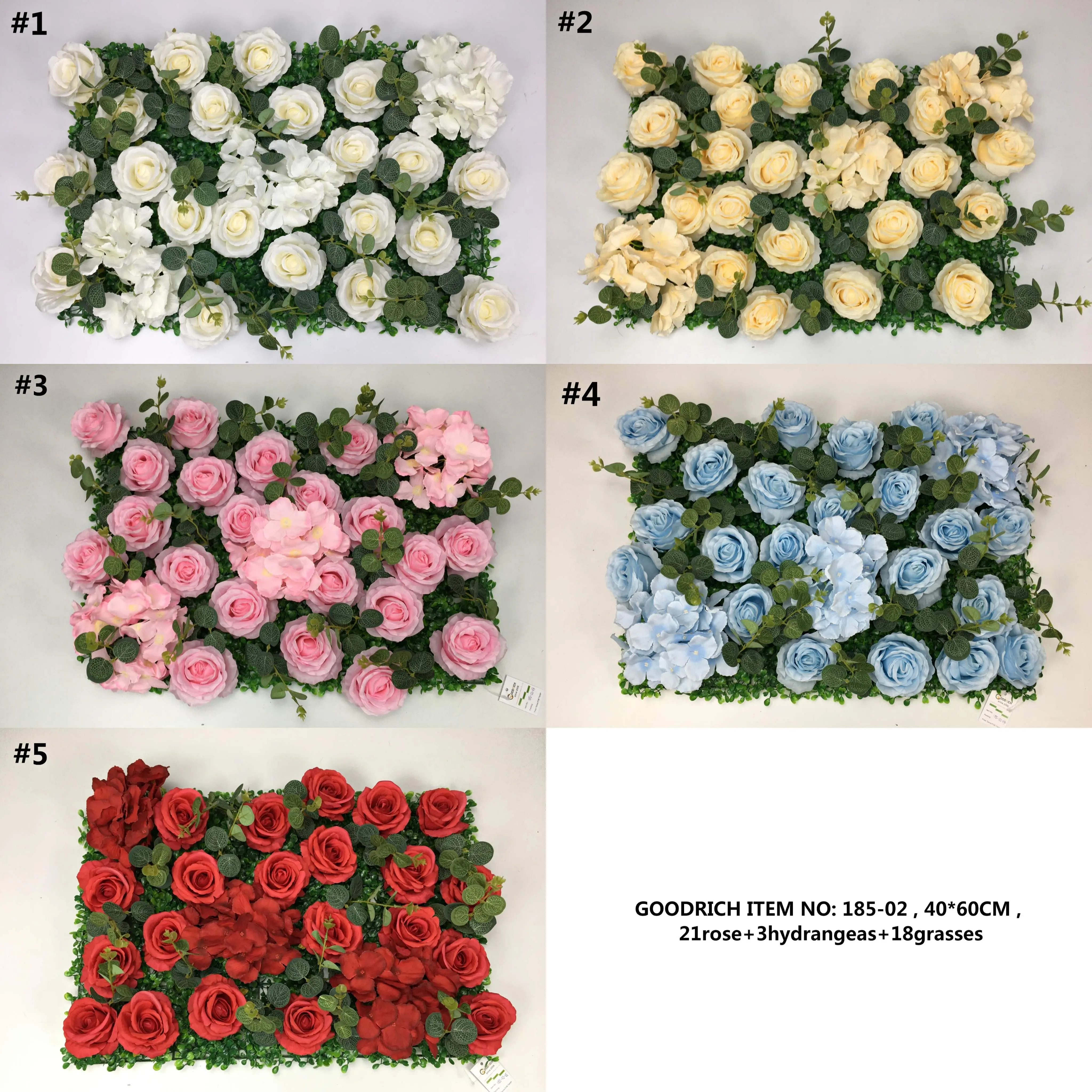 Wedding flower walls 185-02